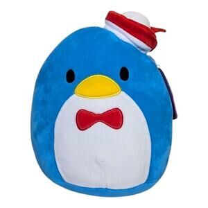 Squishmallows Kellytoy 2021 Hello Kitty Friends 8" TUXEDO SAM Authentic NWT